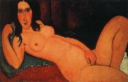 Amedeo Modigliani Reclining nude with loose hair Spain oil painting artist